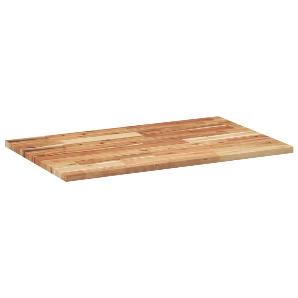 Tampo p/ móvel de wc 60x50x2 cm acácia maciça acabamento a óleo
