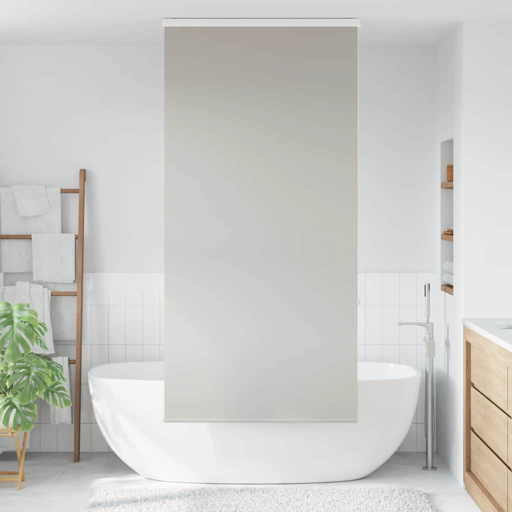 Rolo de duche estores cassete 90x240 cm largura tecido 86 cm