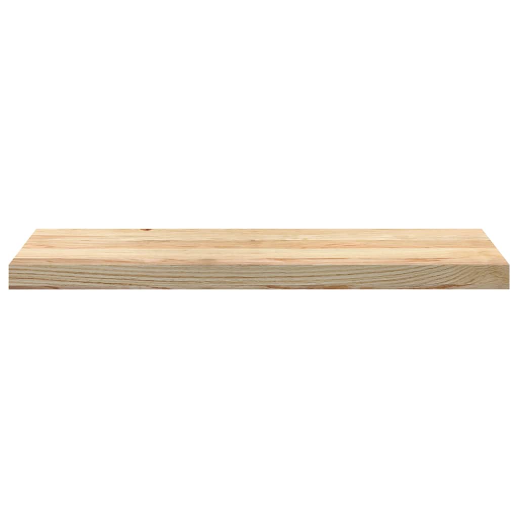 Soleiras da janela 2 pcs 80x25x2 cm carvalho maciço não tratado
