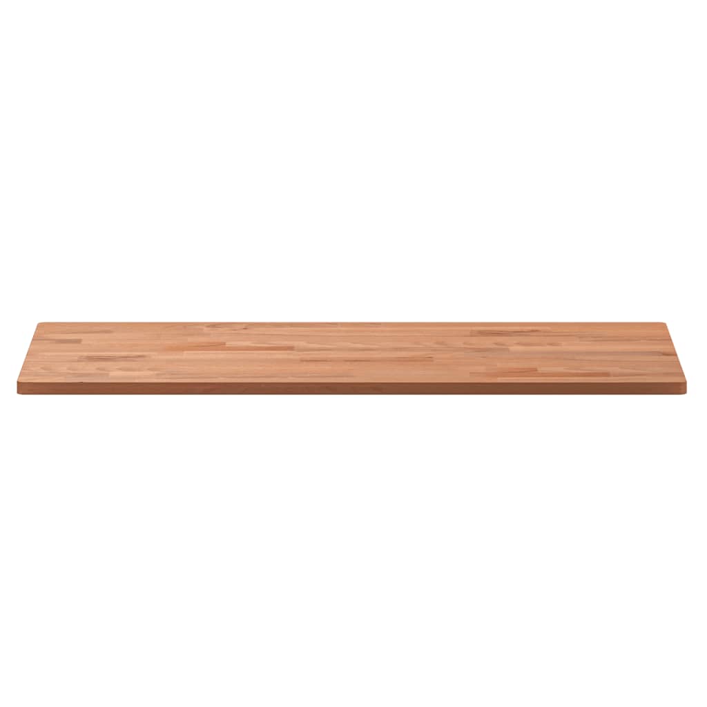 Tampo de mesa retangular 80x40x1,5 cm madeira de faia maciça