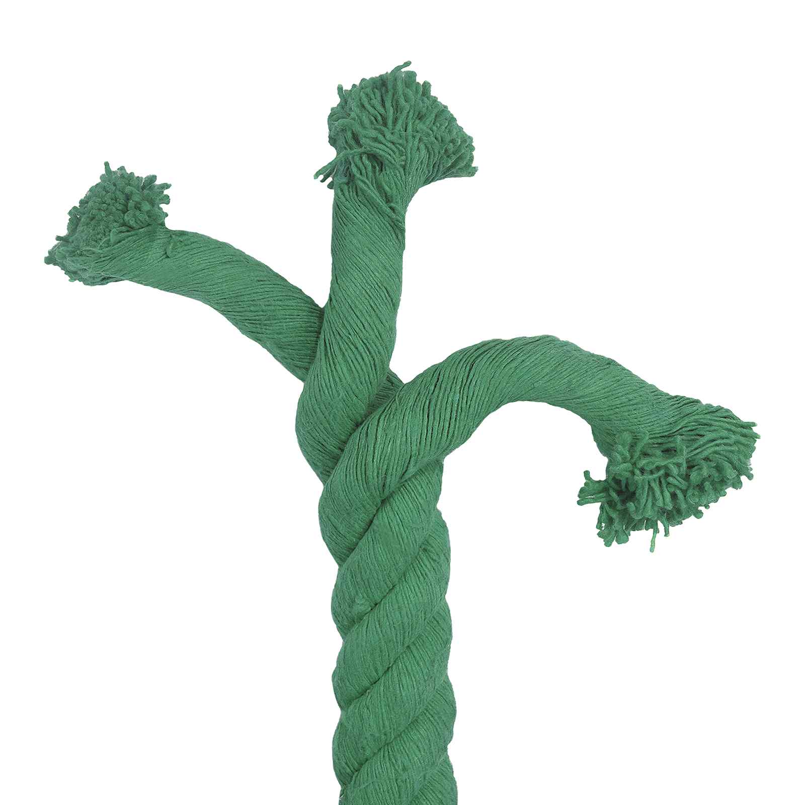 Corda de algodão 50 mm 5 m verde 100% algodão