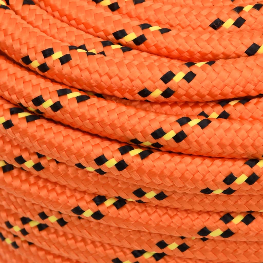 Corda de barco 18 mm 100 m polipropileno laranja