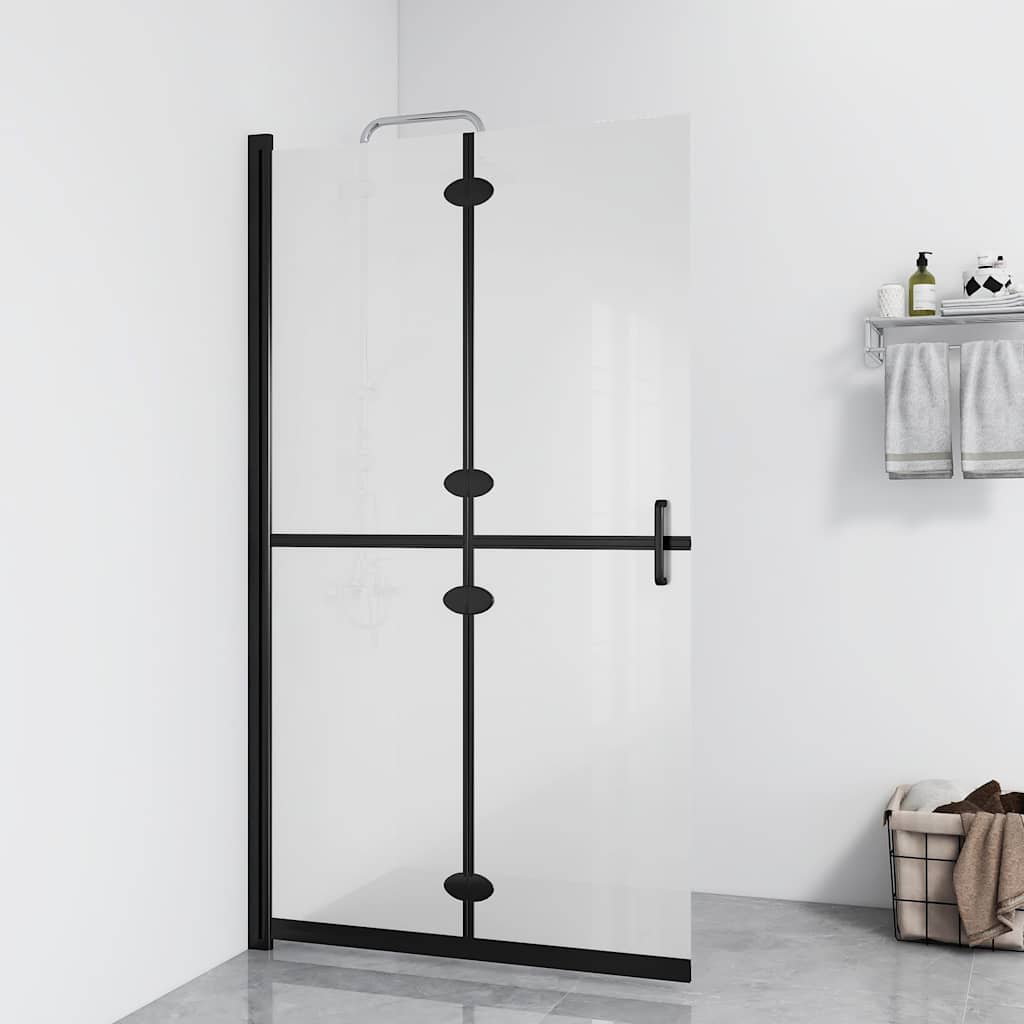 Divisória chuveiro dobrável 70x190 cm vidro fosco esg