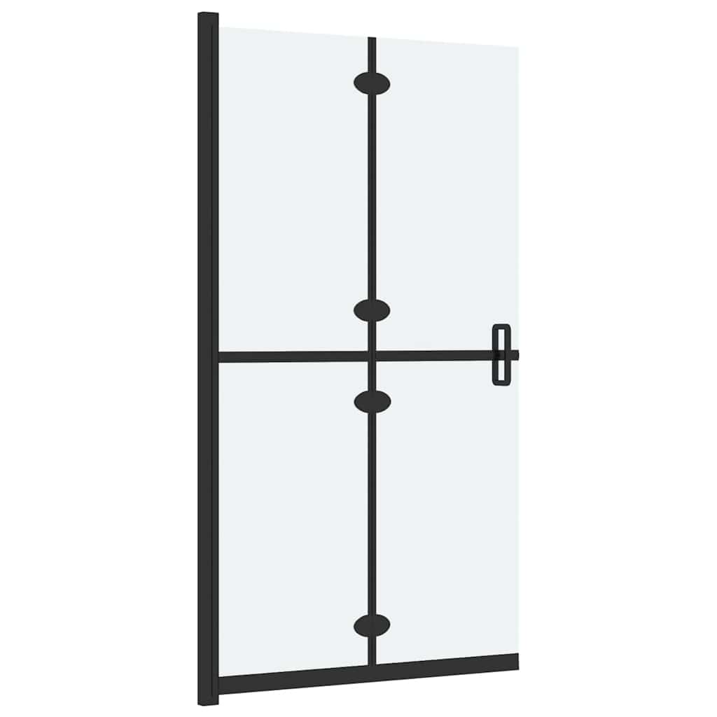 Divisória chuveiro dobrável 70x190 cm vidro fosco esg