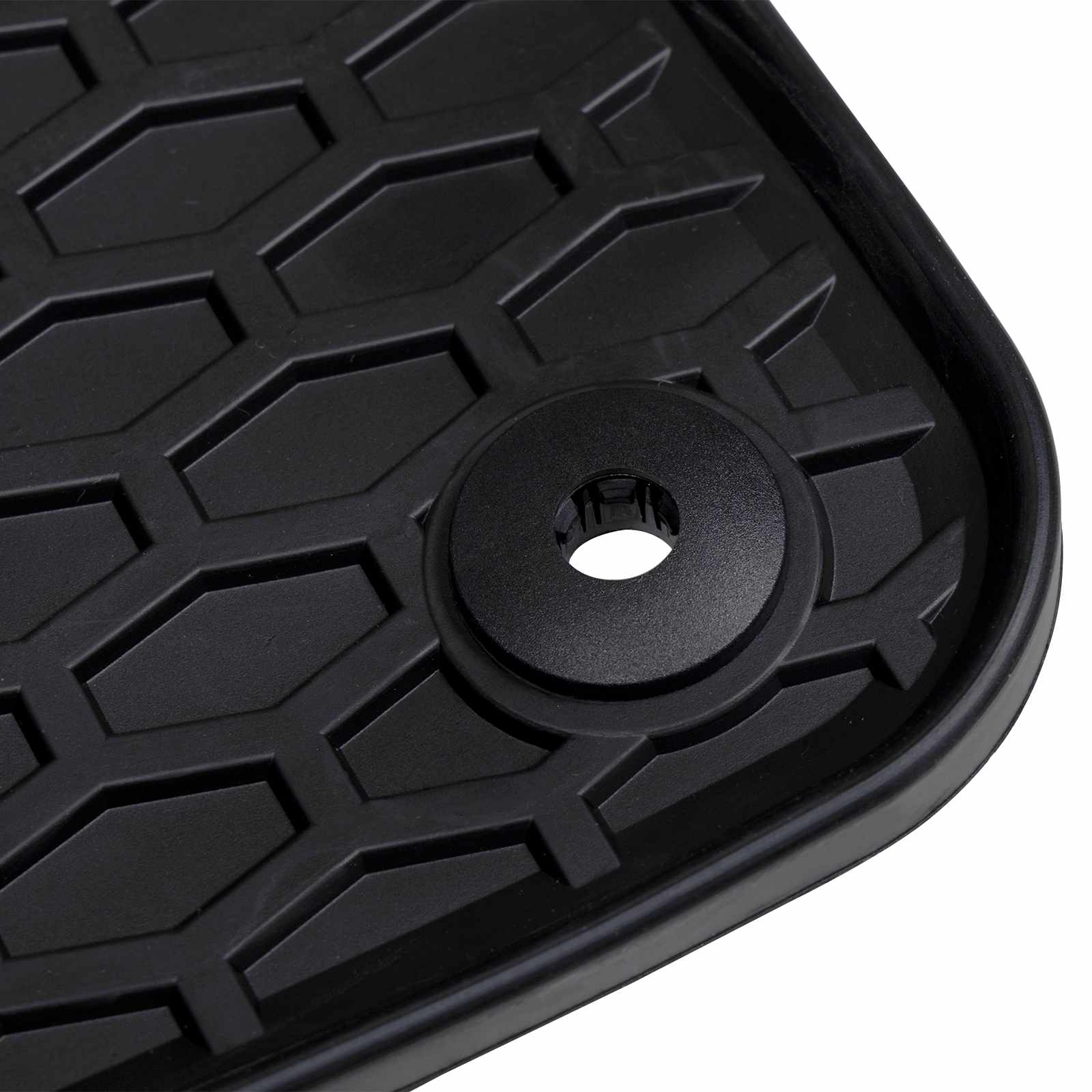 Tapete de carro 2 unid. adequado para vw caddy 2020- borracha