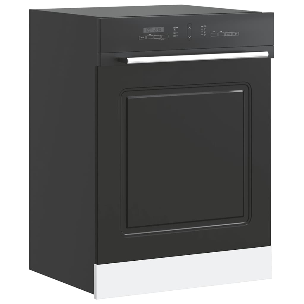 Painel máquina lavar louça kalmar 60x1,5x57 cm preto