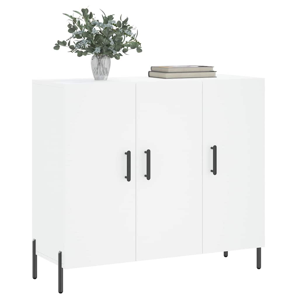 Aparador 90x34x80 cm derivados de madeira branco