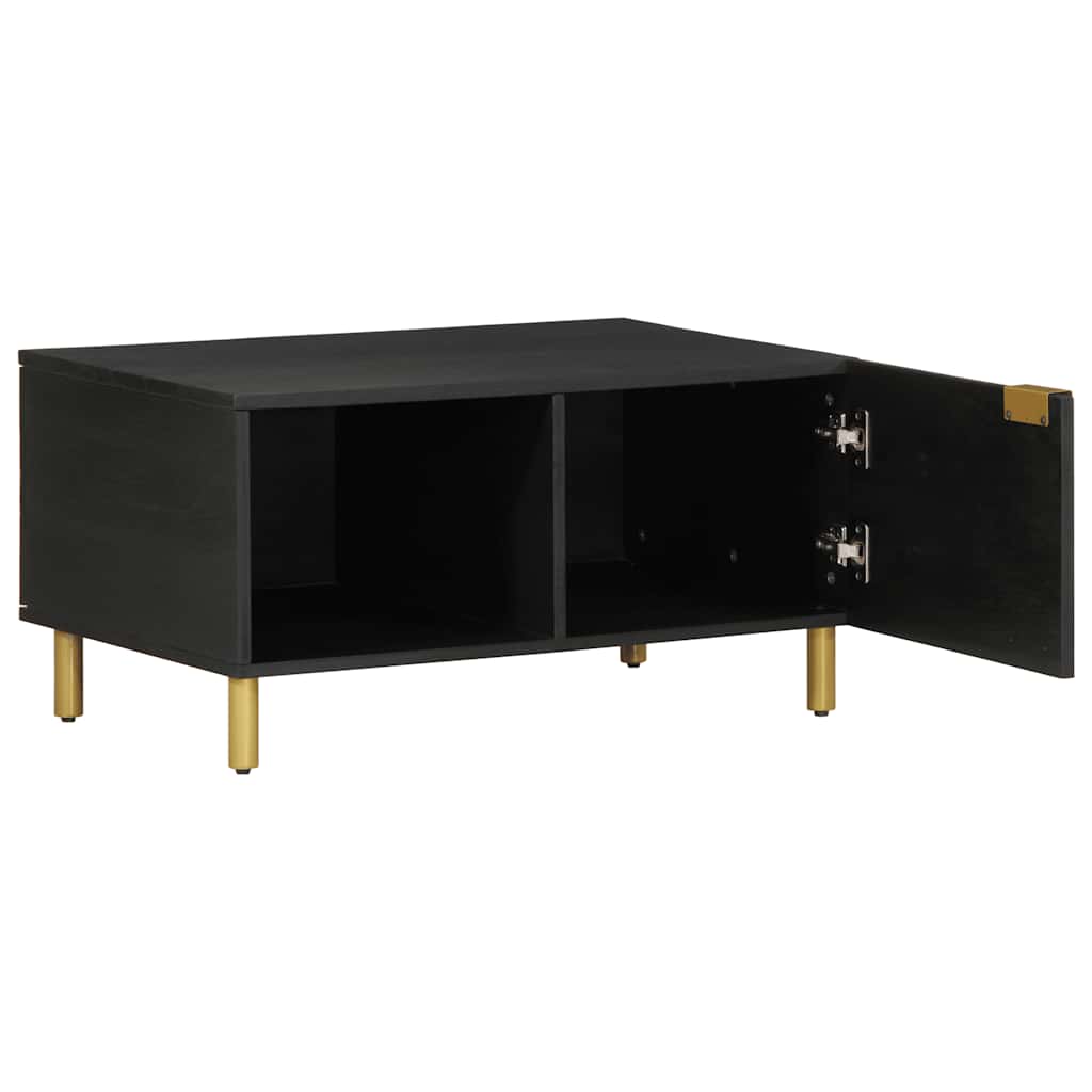 Mesa de centro 80x50x40 cm derivados de madeira preto