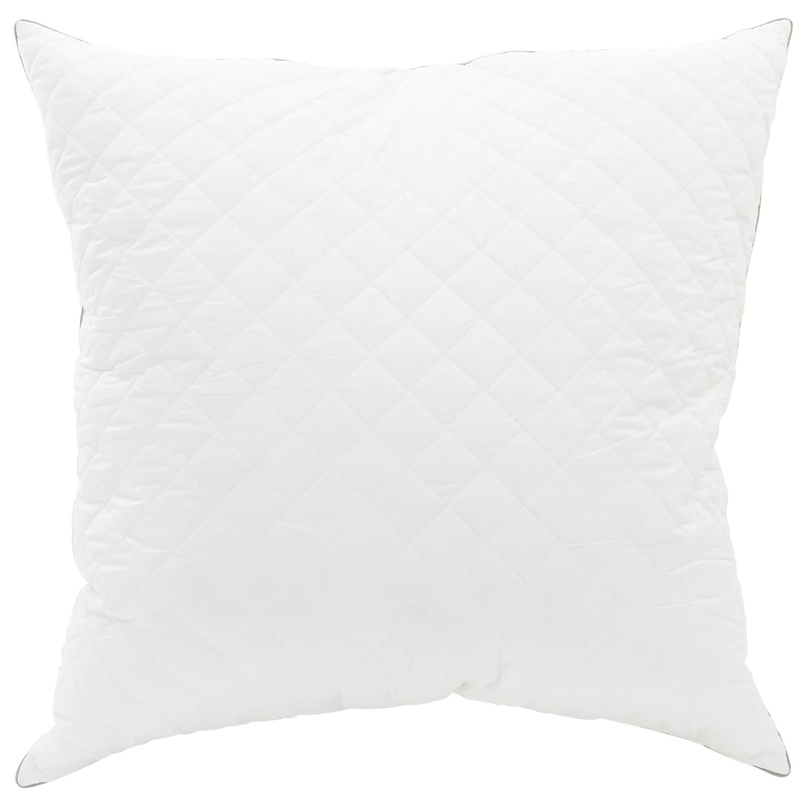 Almofada fulda 50 x 50 cm 100% plumas de ganso e penas branco