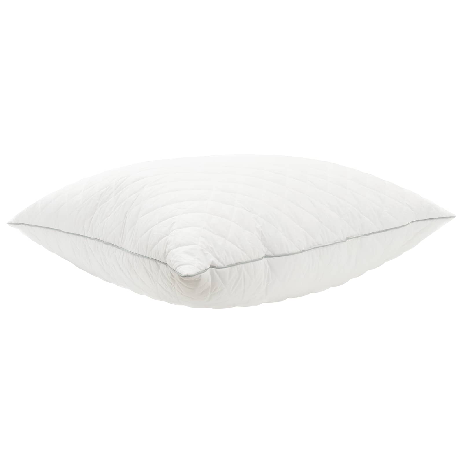 Almofada fulda 50 x 50 cm 100% plumas de ganso e penas branco