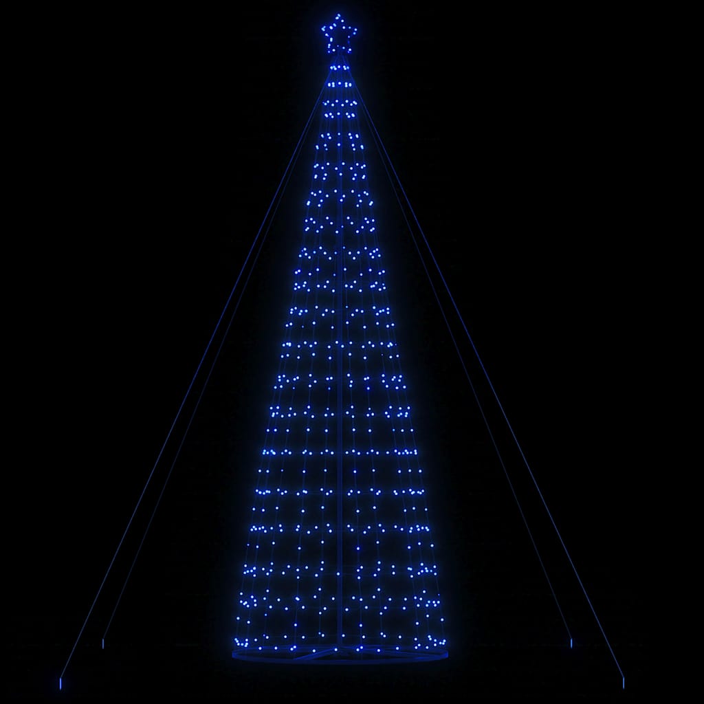LED árvore de natal 1534 leds azul 500 cm