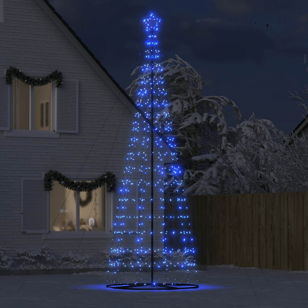 LED árvore de natal 1534 leds azul 500 cm