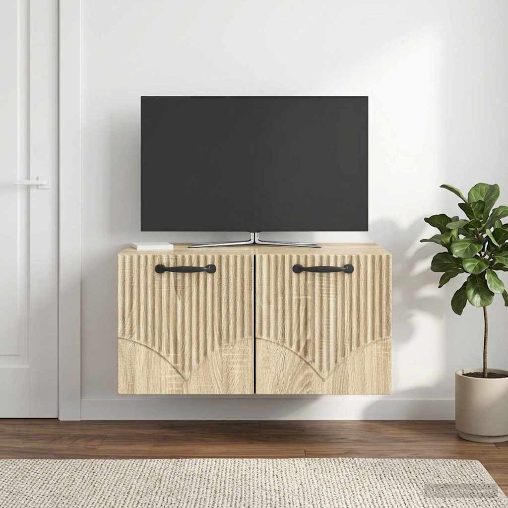 Gabinete de TV de parede carvalho sonoma 59,5 x 41 x 30 cm
