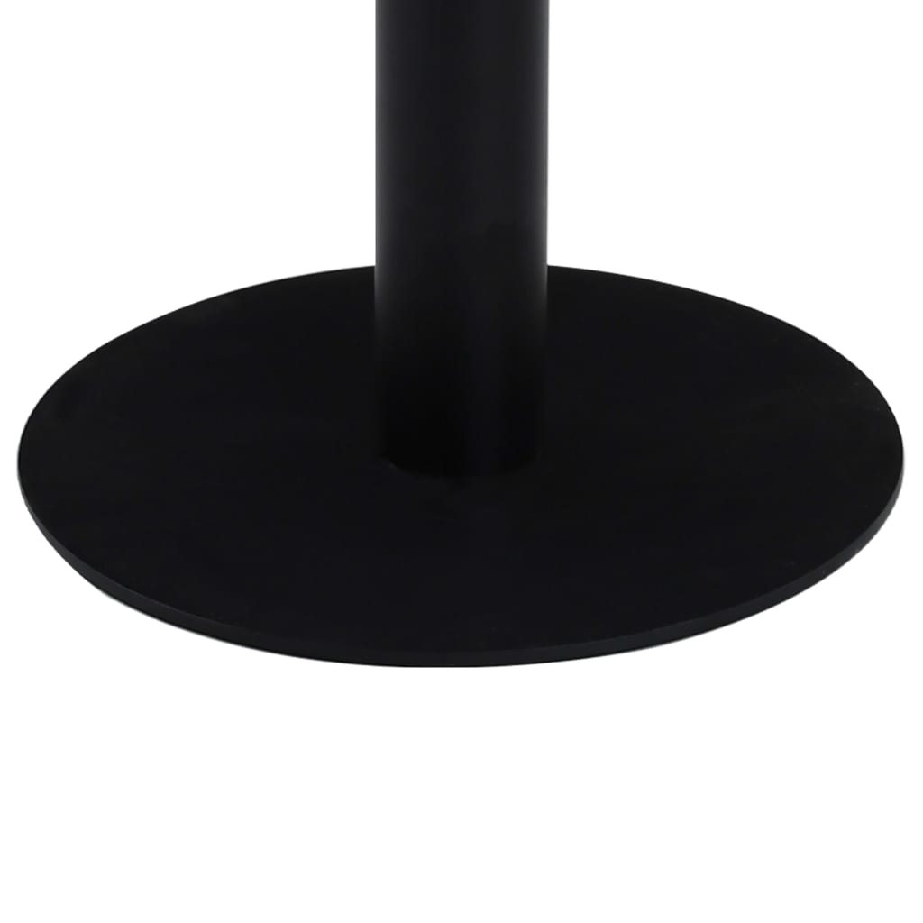 Mesa bistrô 60 cm MDF castanho-escuro