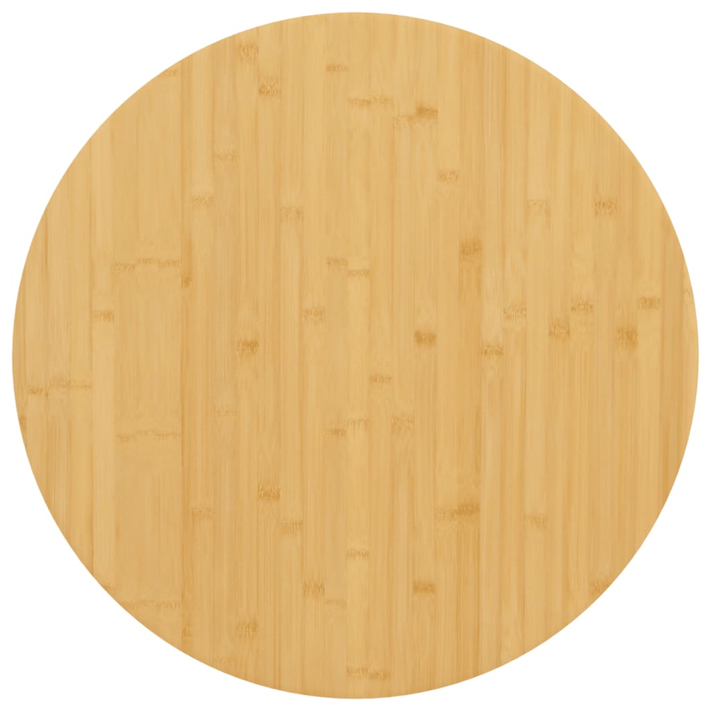 Tampo de mesa ø60x4 cm bambu