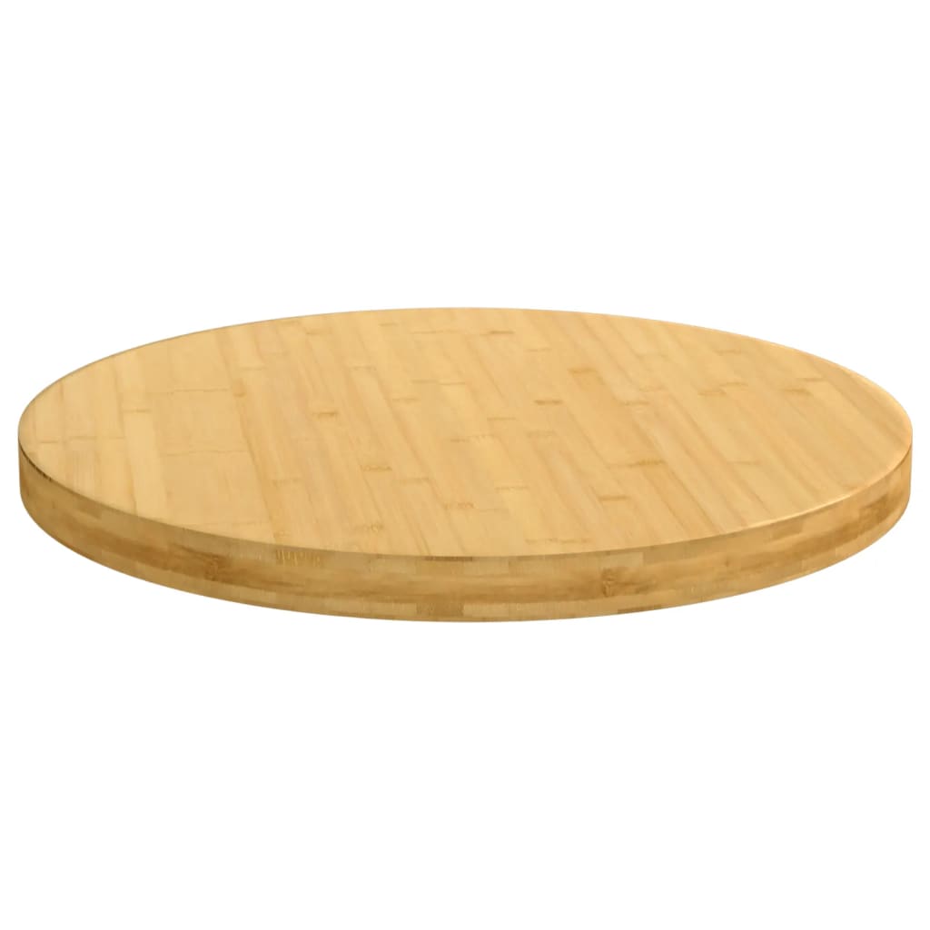 Tampo de mesa ø60x4 cm bambu