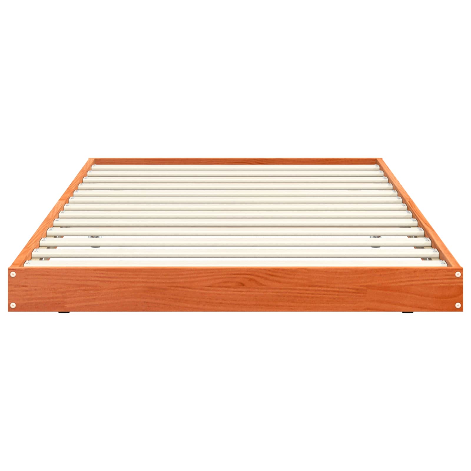Estrutura da cama marrom cera 70 x 190 cm