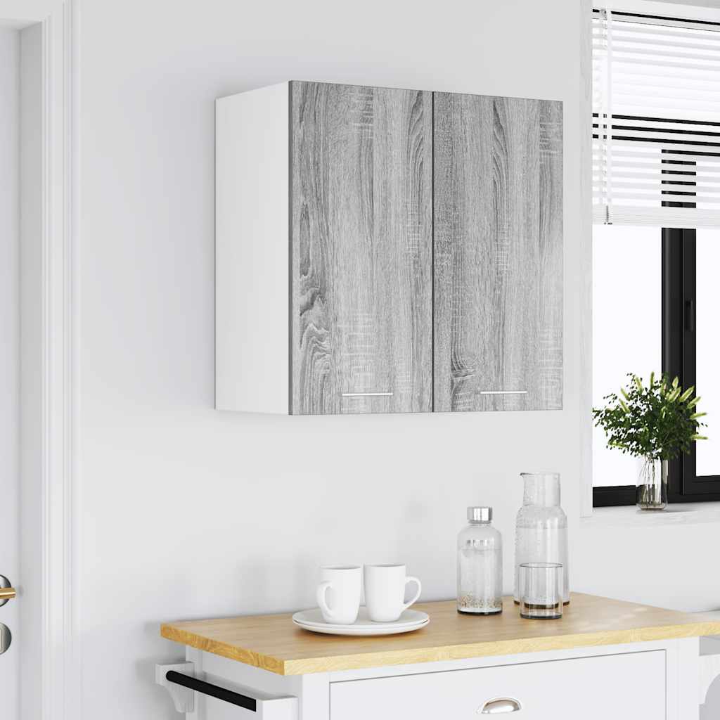Armário de parede “lyon” 60x31x60 cm sonoma cinza