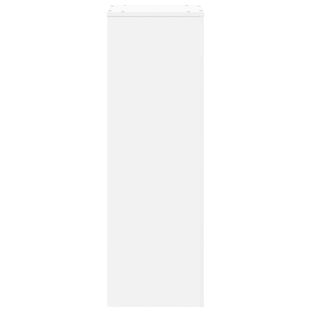 Suporte para plantas 33x33x100 cm derivados de madeira branco