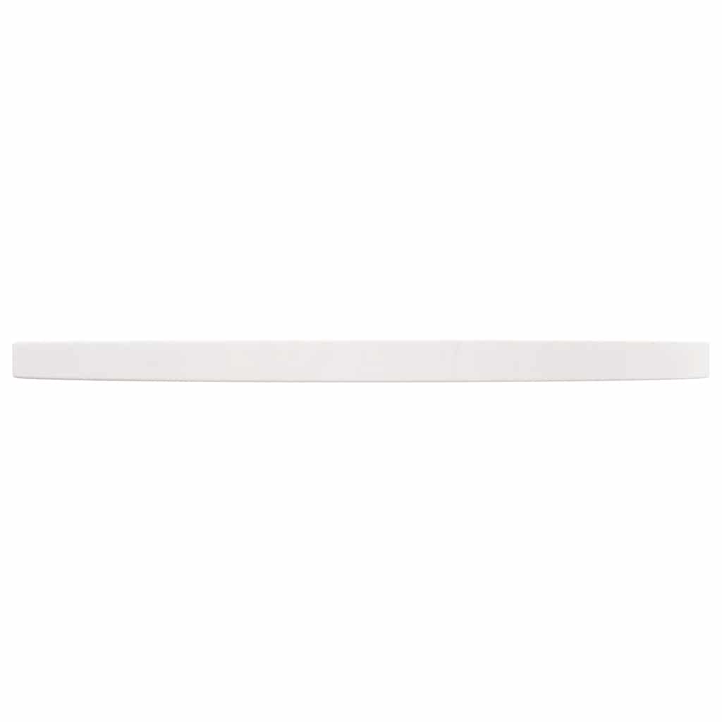 Tampo de mesa pinho maciço ø50x2,5 cm branco