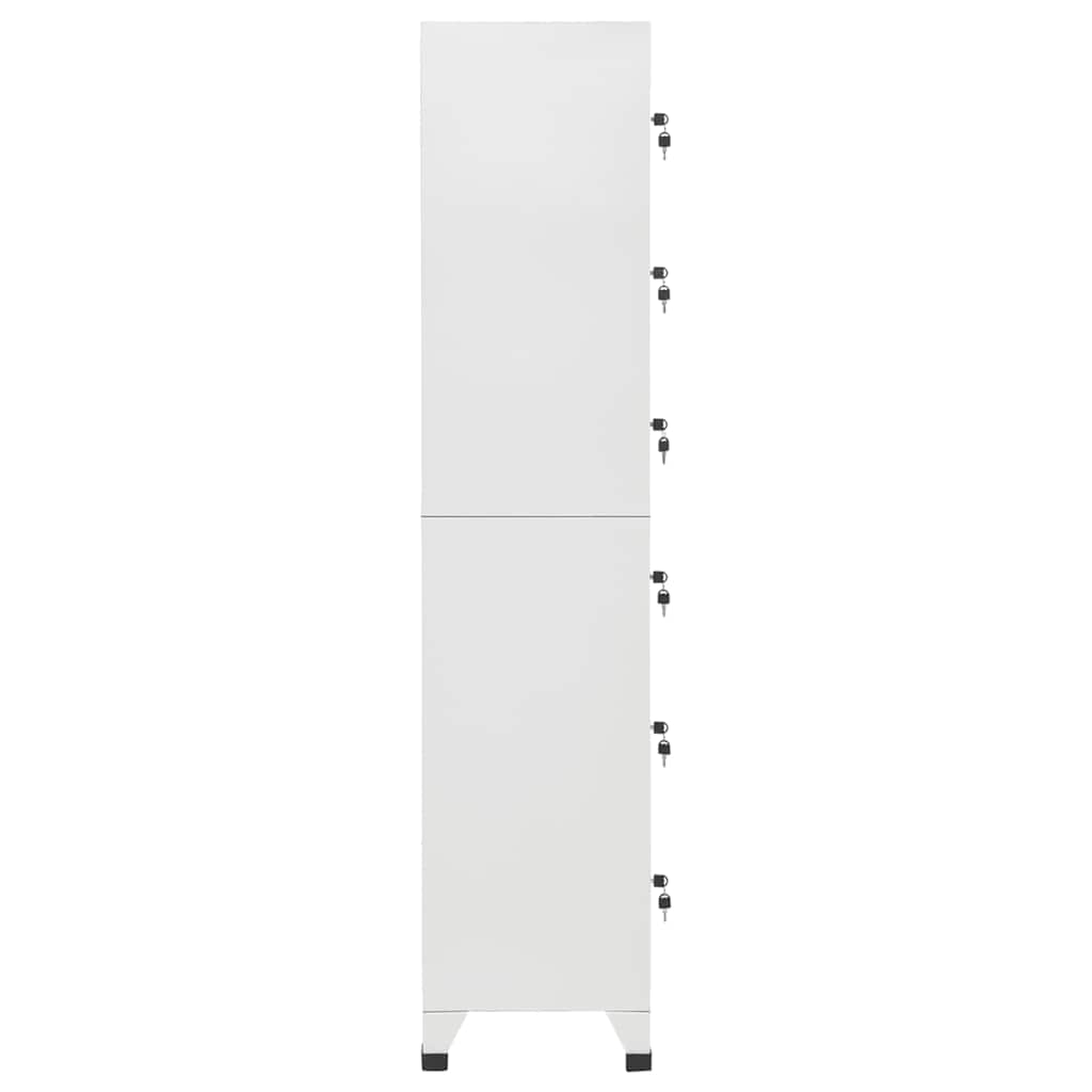 Cacifo 38x40x180 cm aço cinzento-claro