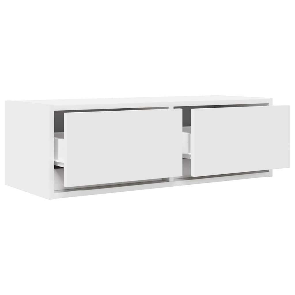 Móveis de TV 2 pcs 80x31x25,5 cm deriv. madeira branco