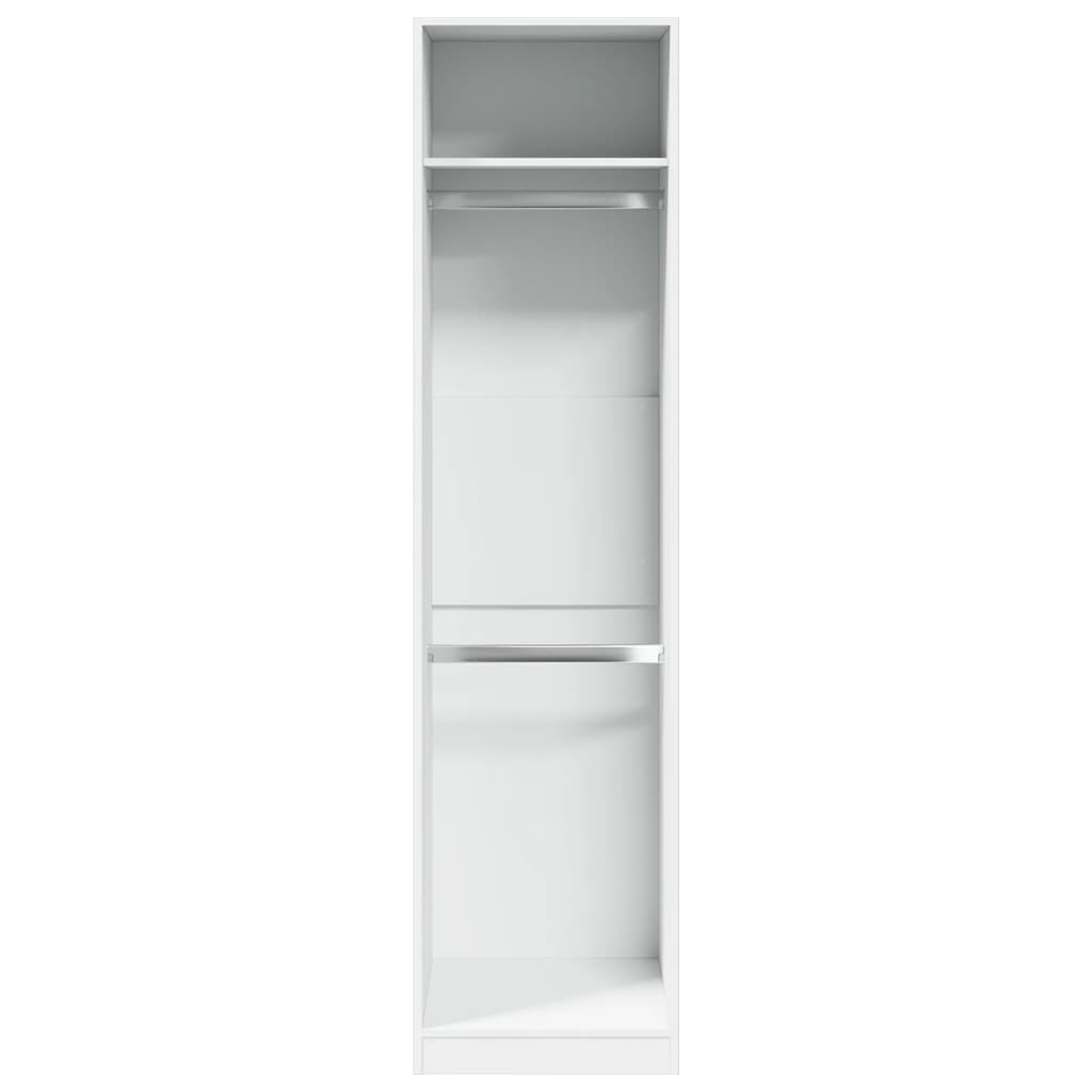 Roupeiro 50x50x200 cm contraplacado branco