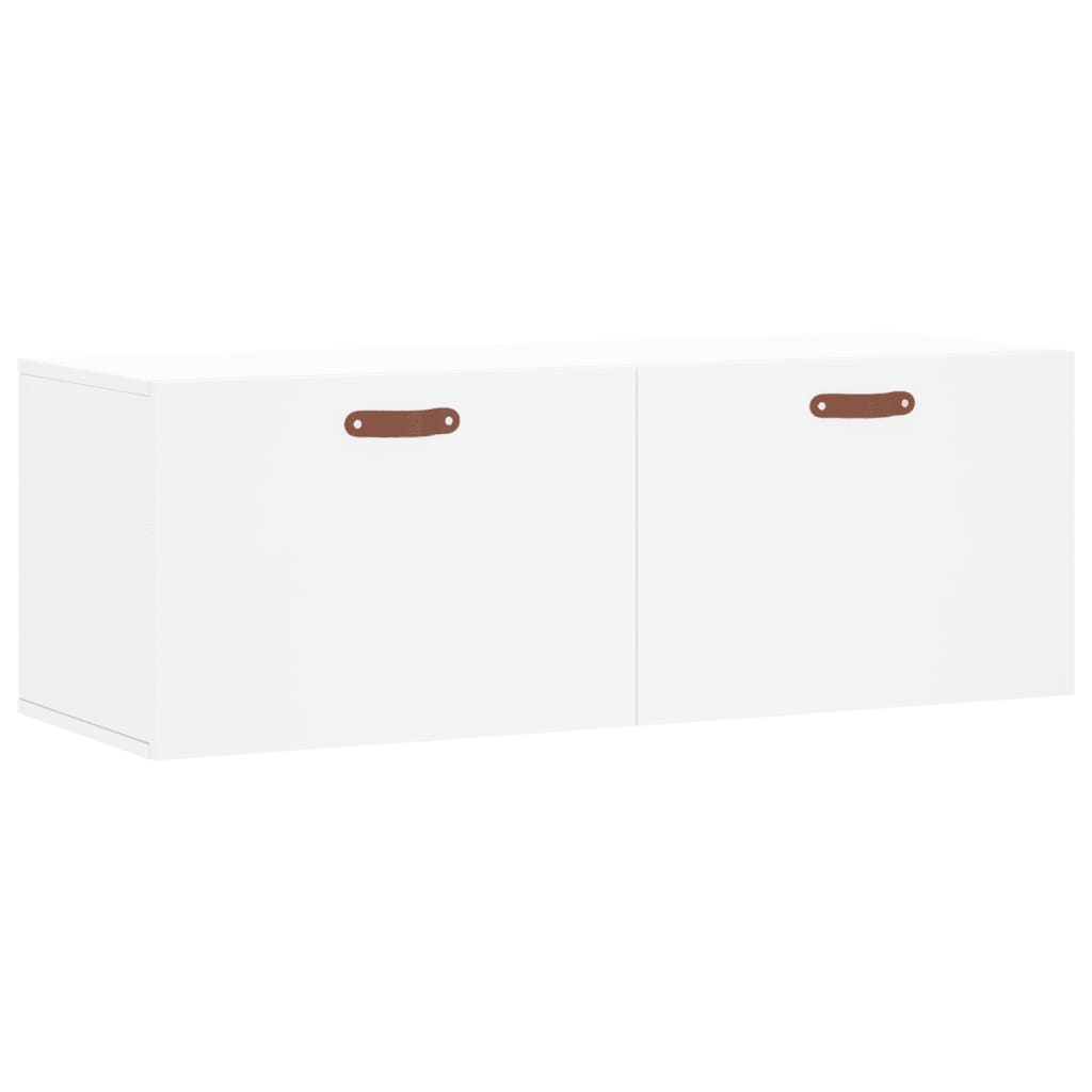 Armário parede 100x36,5x35 cm derivados de madeira branco