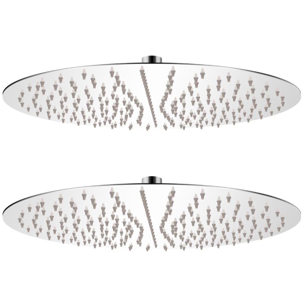 Cabeça de chuveiro 2 pcs aço inoxidável ø 40 cm
