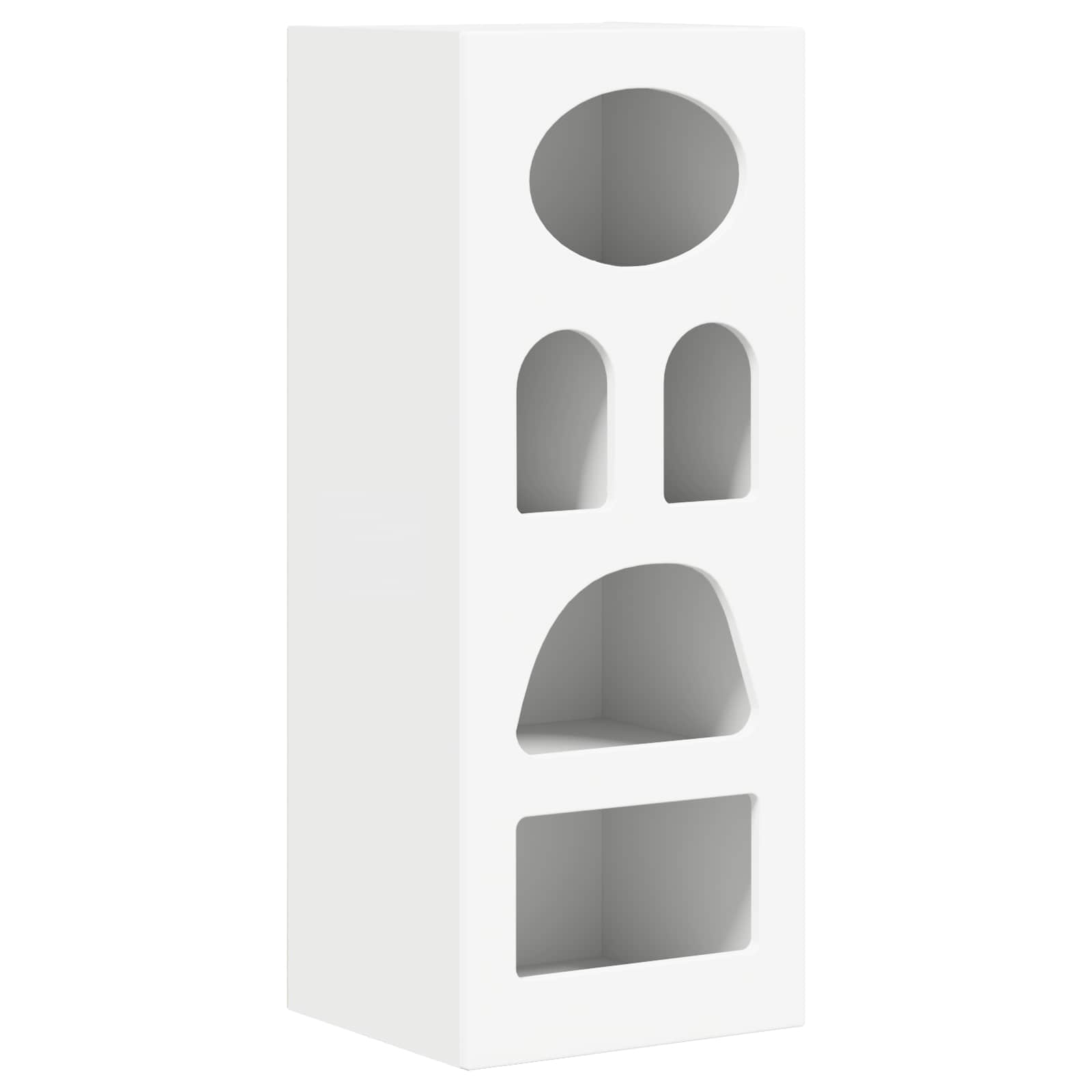 Buffet elst branco 40 x 35 x 100,5 cm derivados de madeira