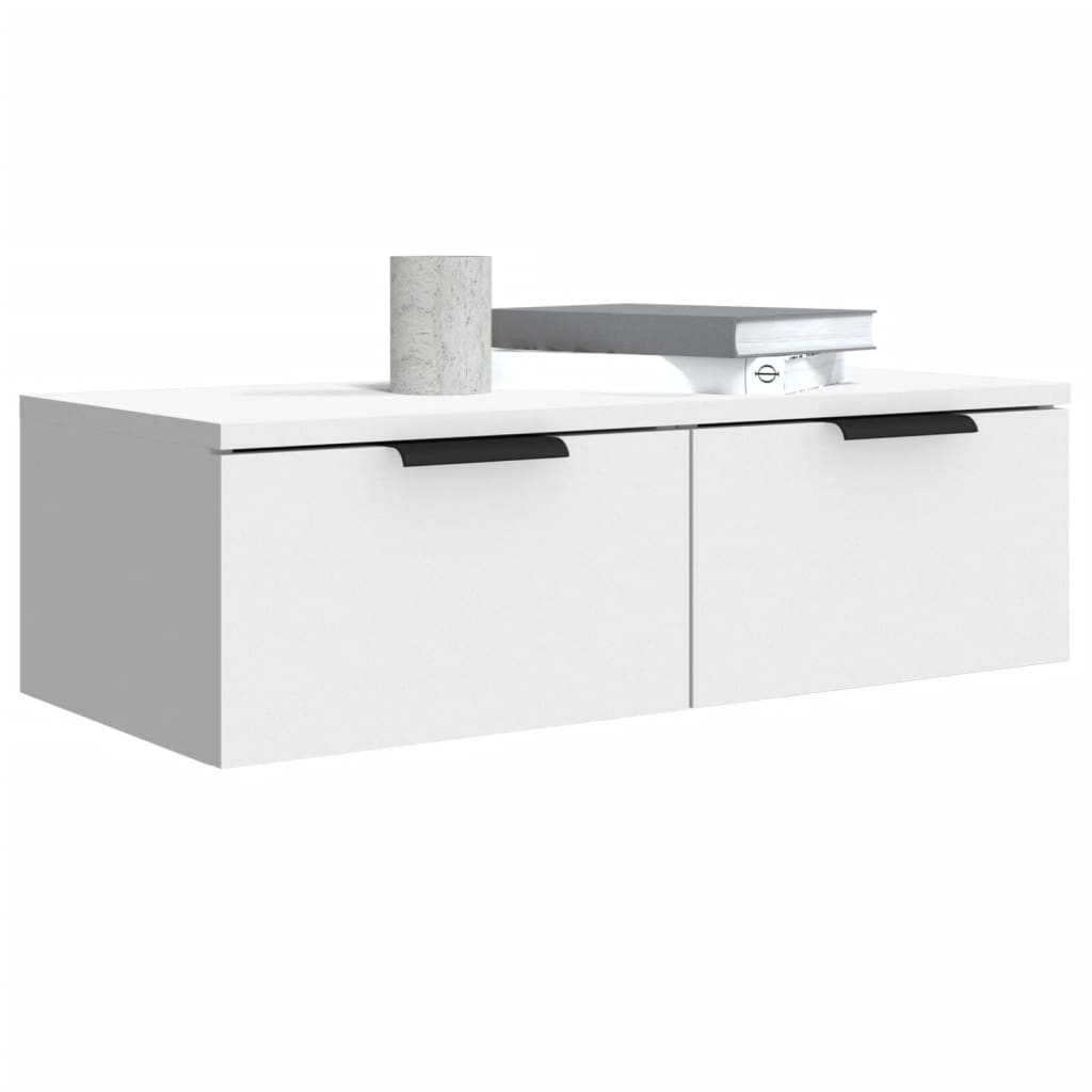Armários de parede 68x30x20cm derivados de madeira branco
