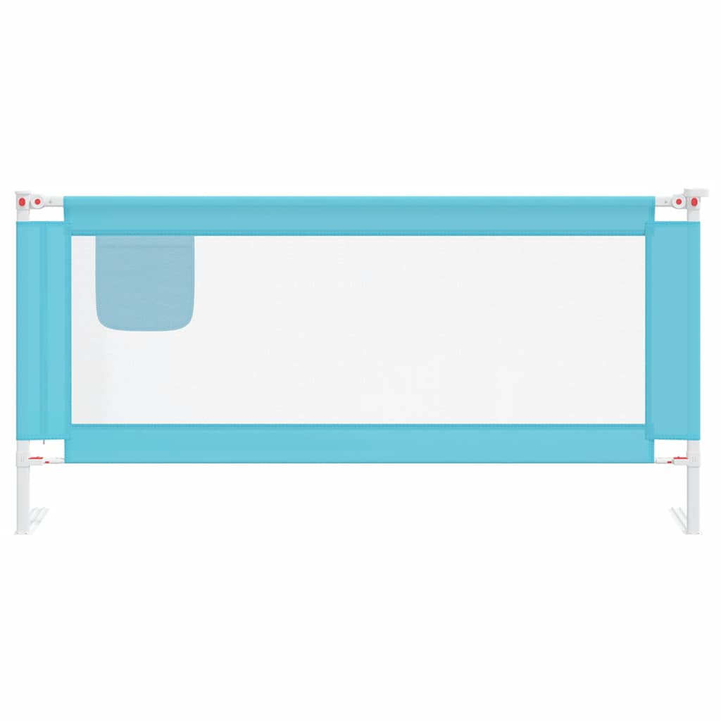 Barra de segurança p/ cama infantil tecido 190x25 cm azul