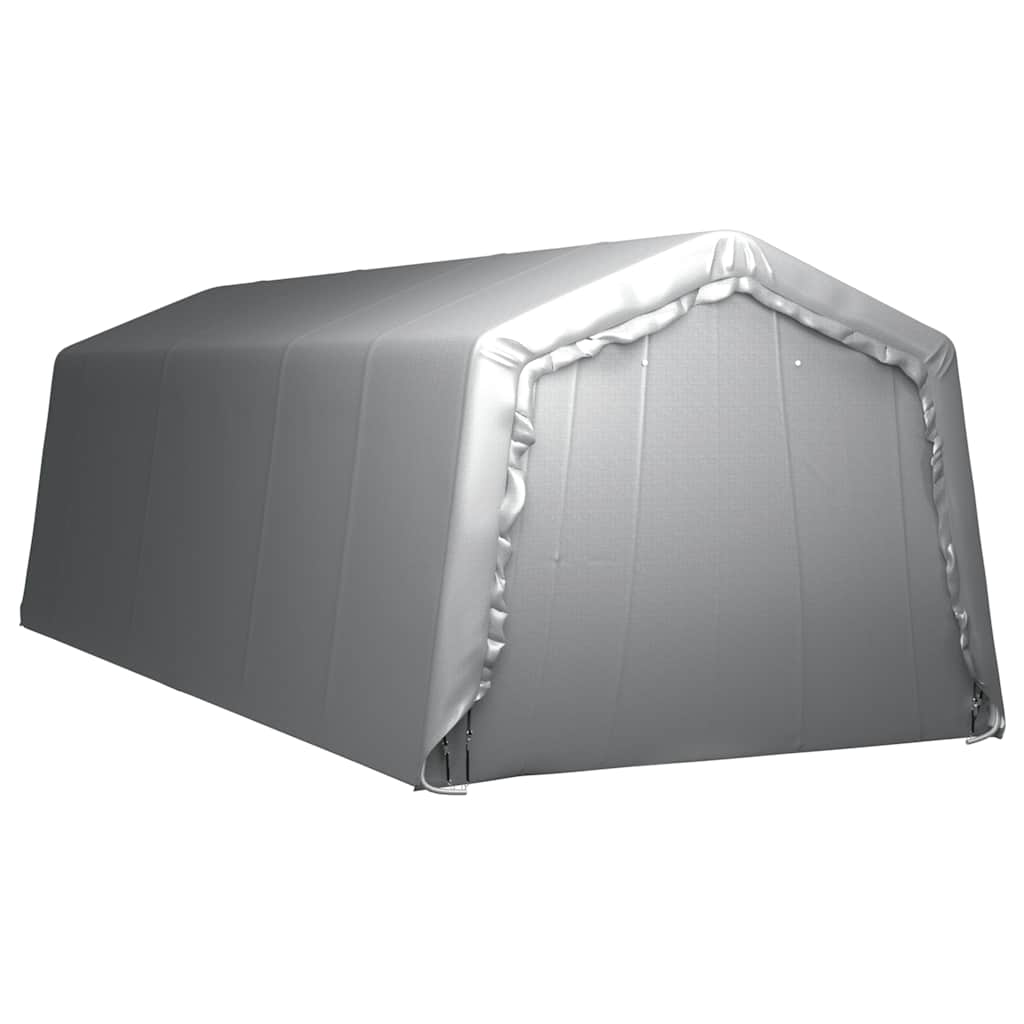 Tenda de armazenamento 300x750 cm aço cinzento