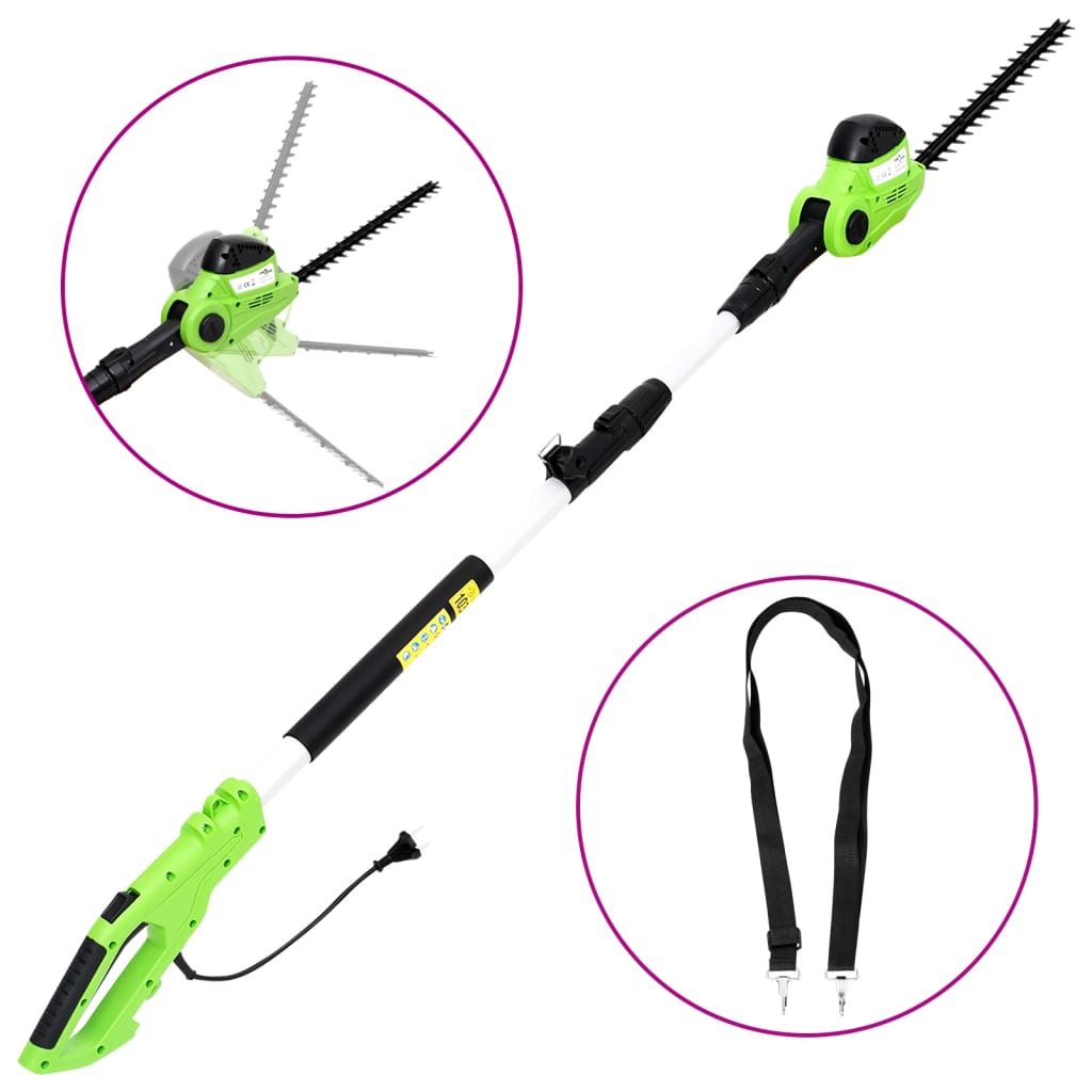 Corta-sebes telescópico elétrico 41 cm 550 w