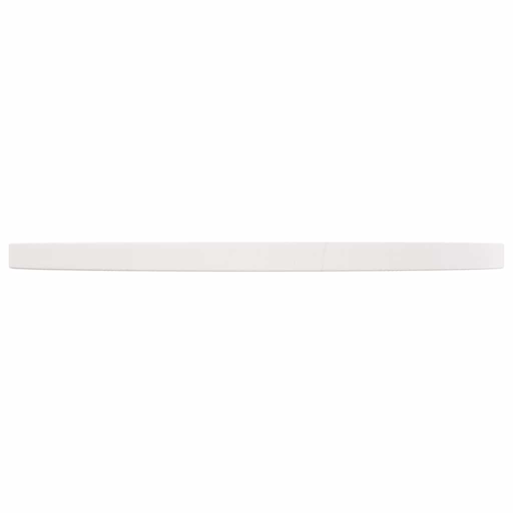 Tampo de mesa redondo ø60x3 cm madeira de pinho maciça branco