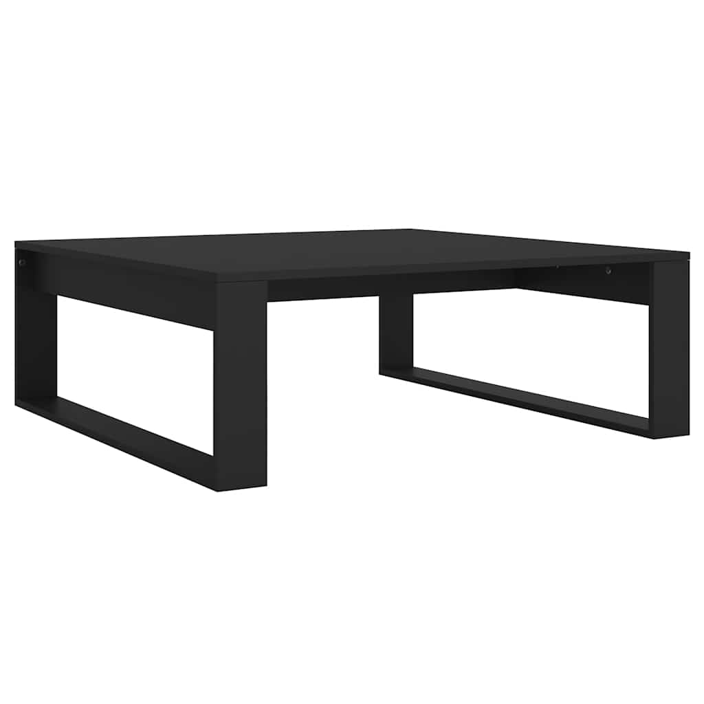 Mesa de centro 100x100x35 cm derivados de madeira preto