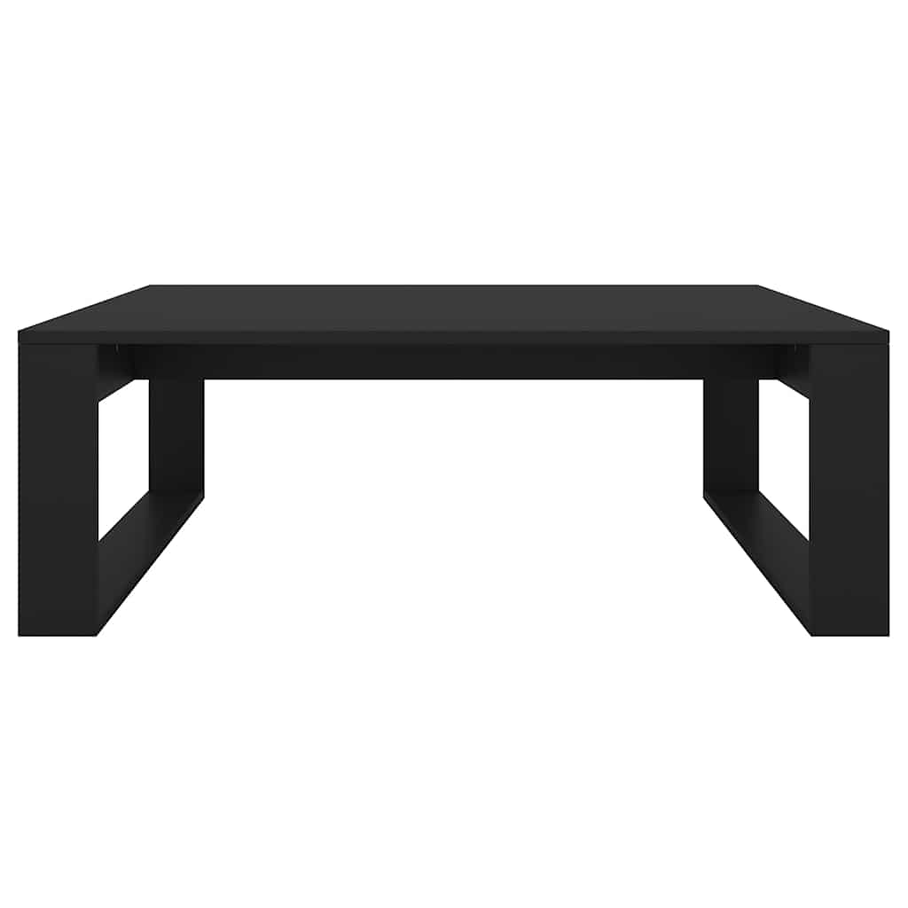 Mesa de centro 100x100x35 cm derivados de madeira preto