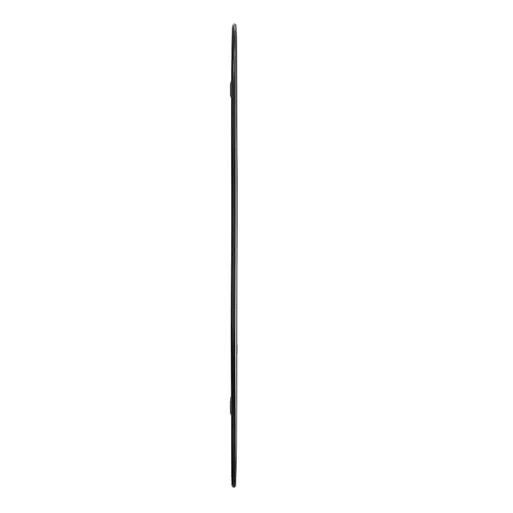 Espelho de parede 70x30 cm preto
