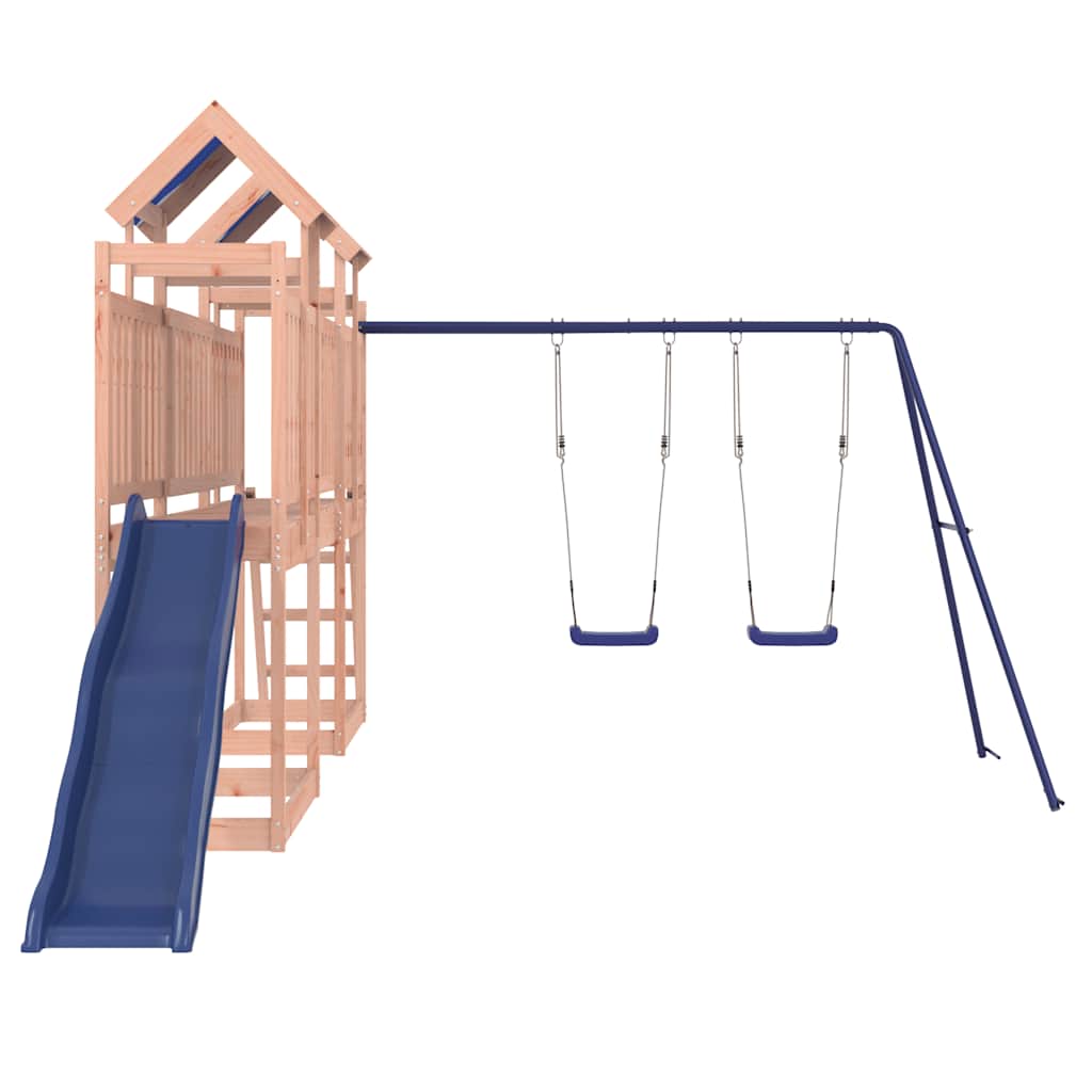 Conjunto de brincar para exterior madeira de douglas maciça