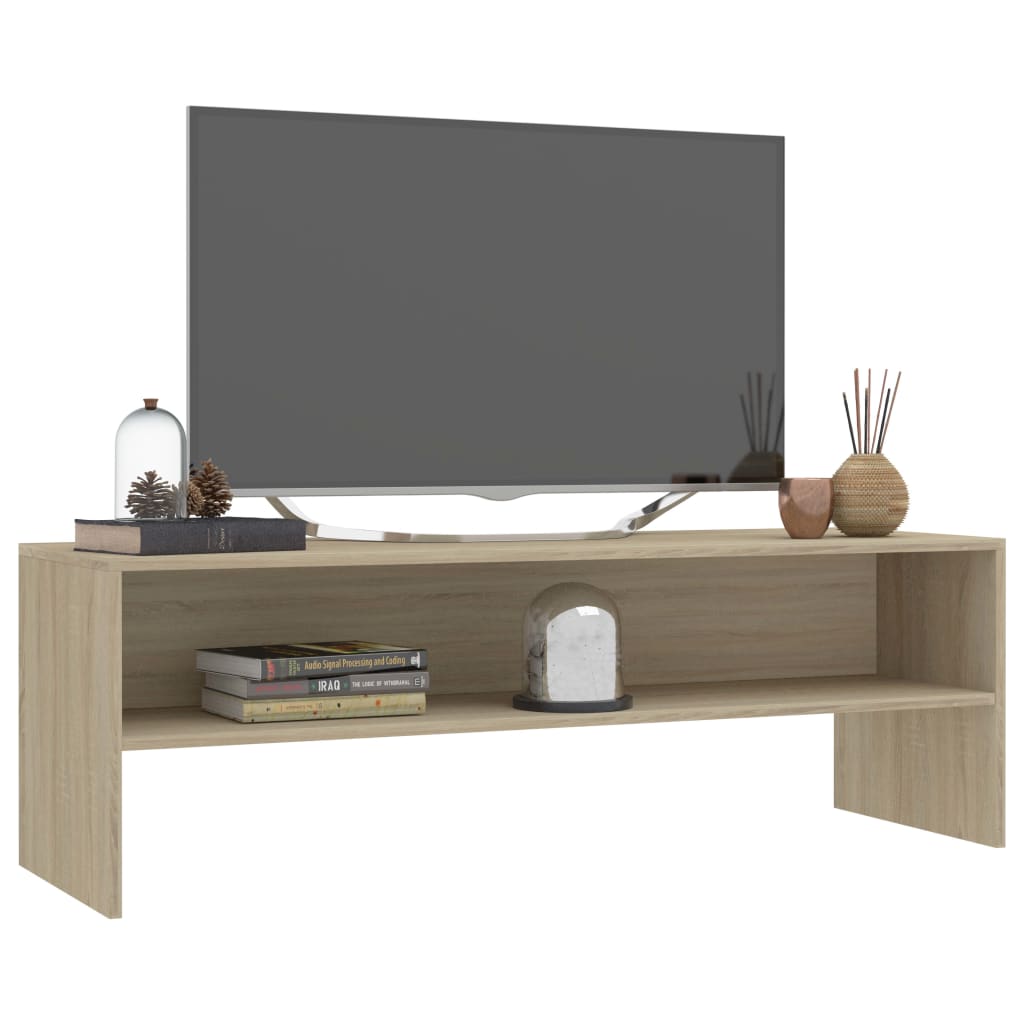 Móvel de TV 120x40x40 cm derivados de madeira carvalho sonoma
