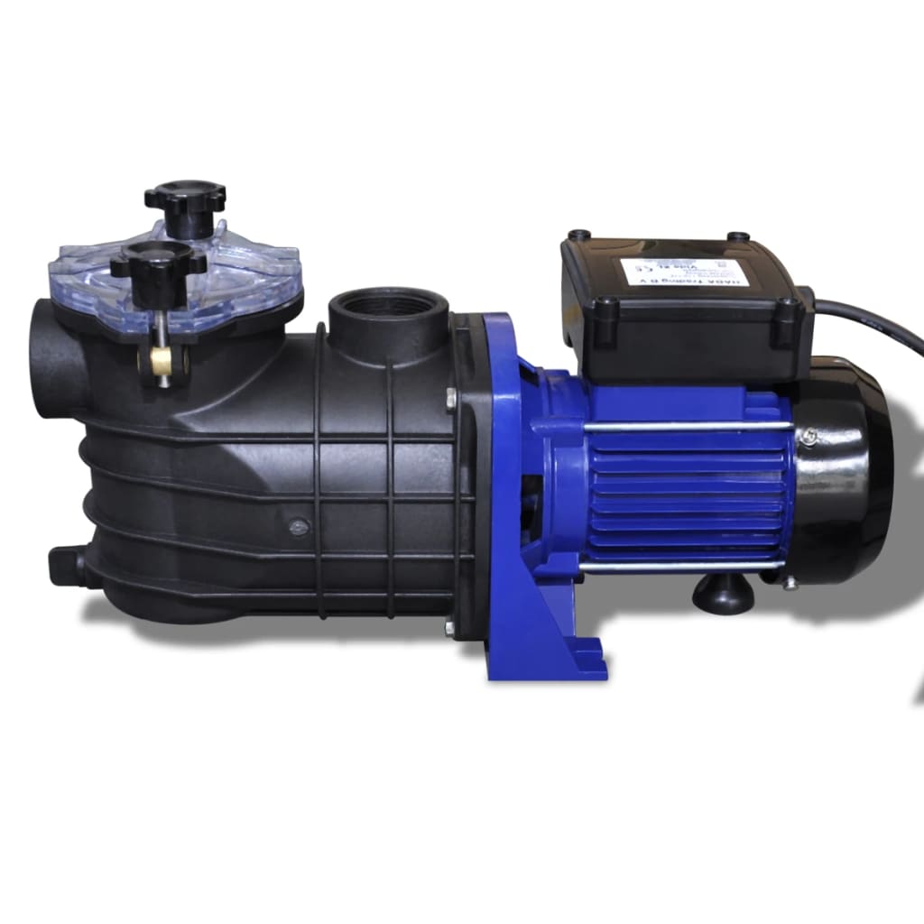 Bomba elétrica para piscina 500w / azul