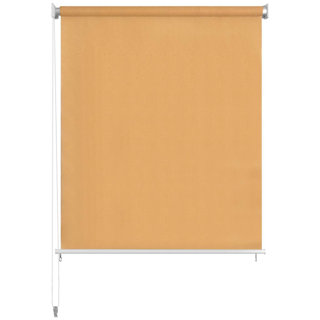 Estore de rolo para exterior 105 (l) x 140 (a) cm bege