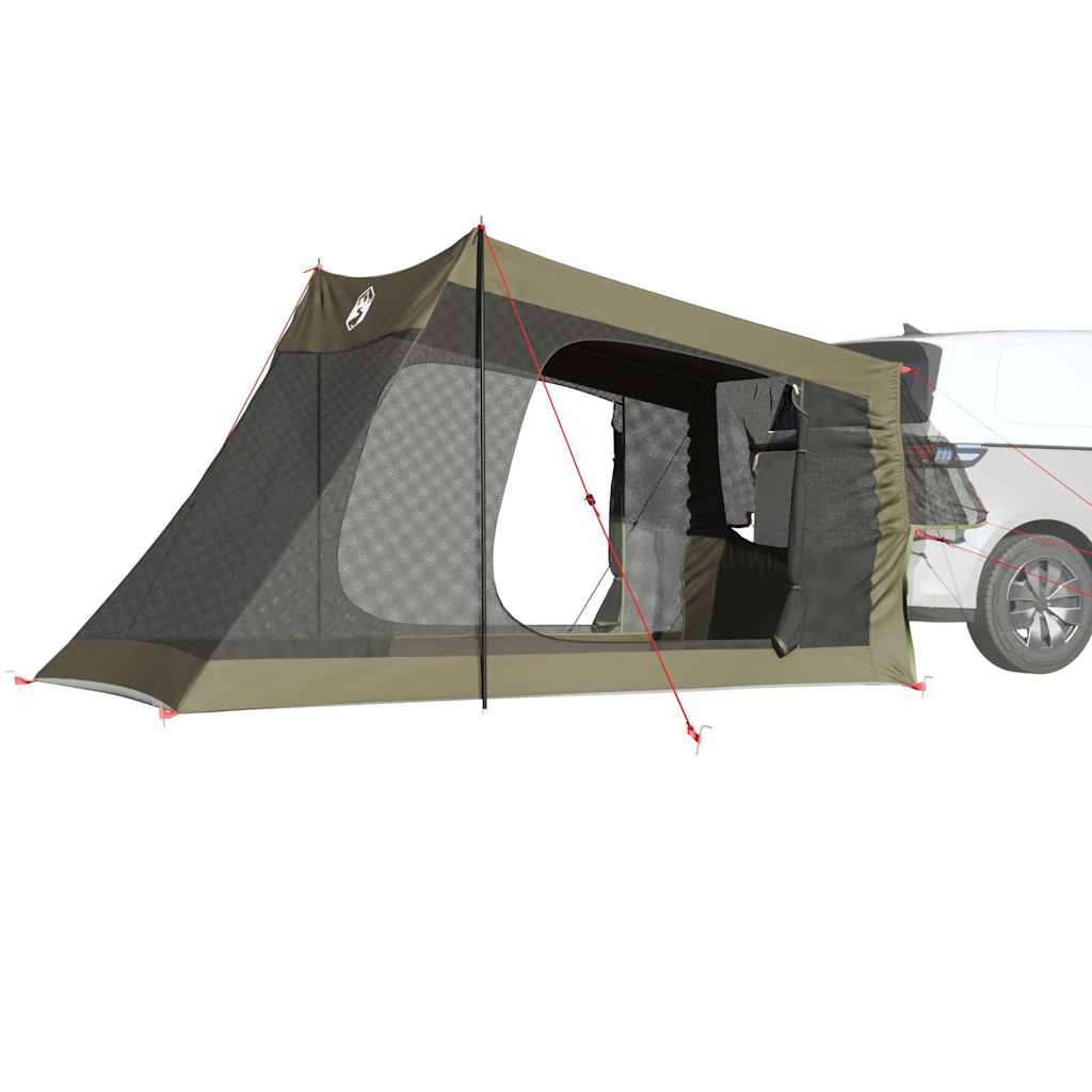 Tenda para carro p/ 2pessoas impermeável verde azeitona