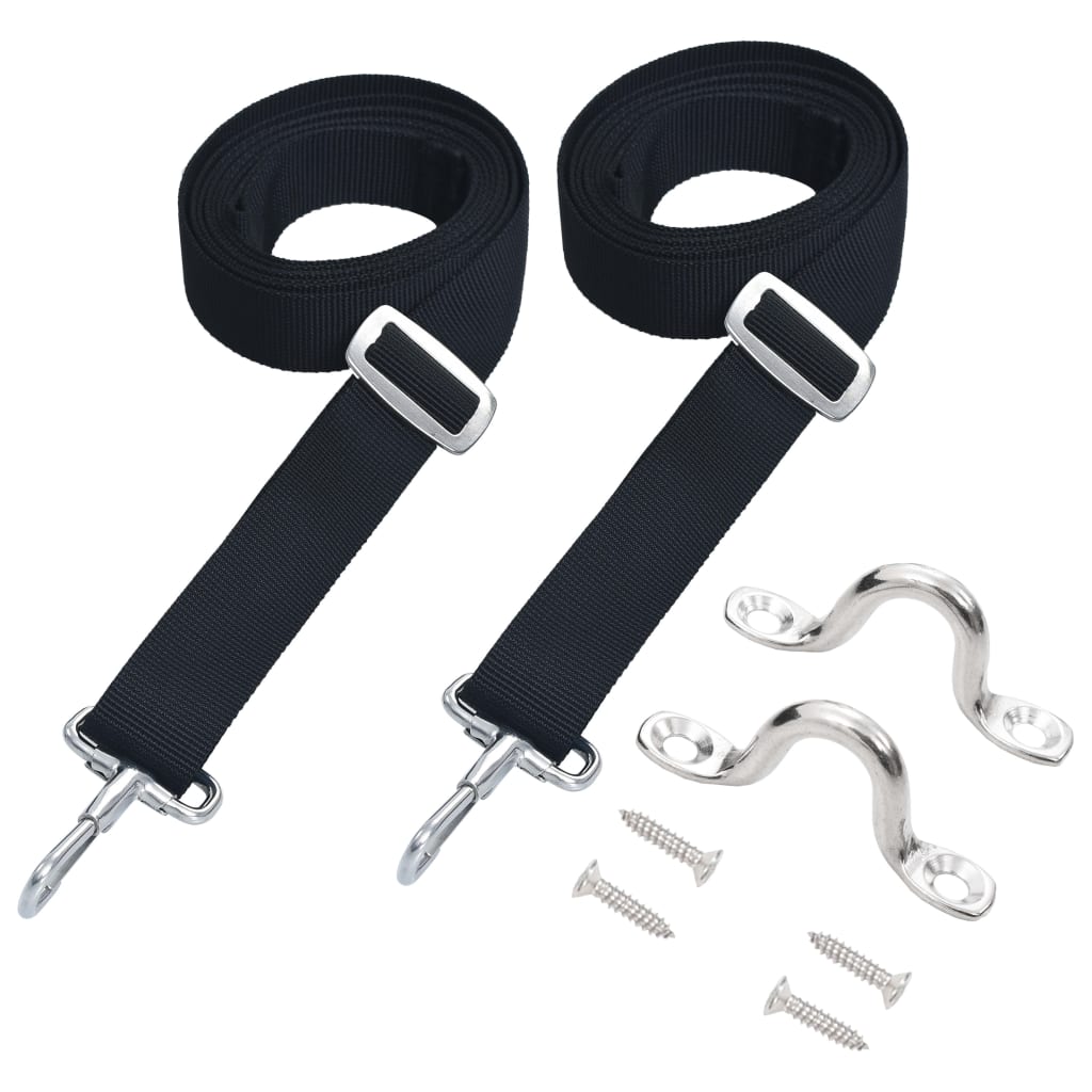 Alças superiores para bimini 2 pcs tecido e aço inoxidável