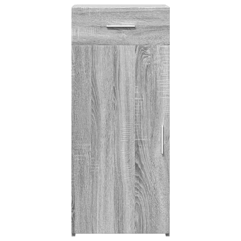 Aparador 40x42,5x93 cm derivados de madeira cinzento sonoma