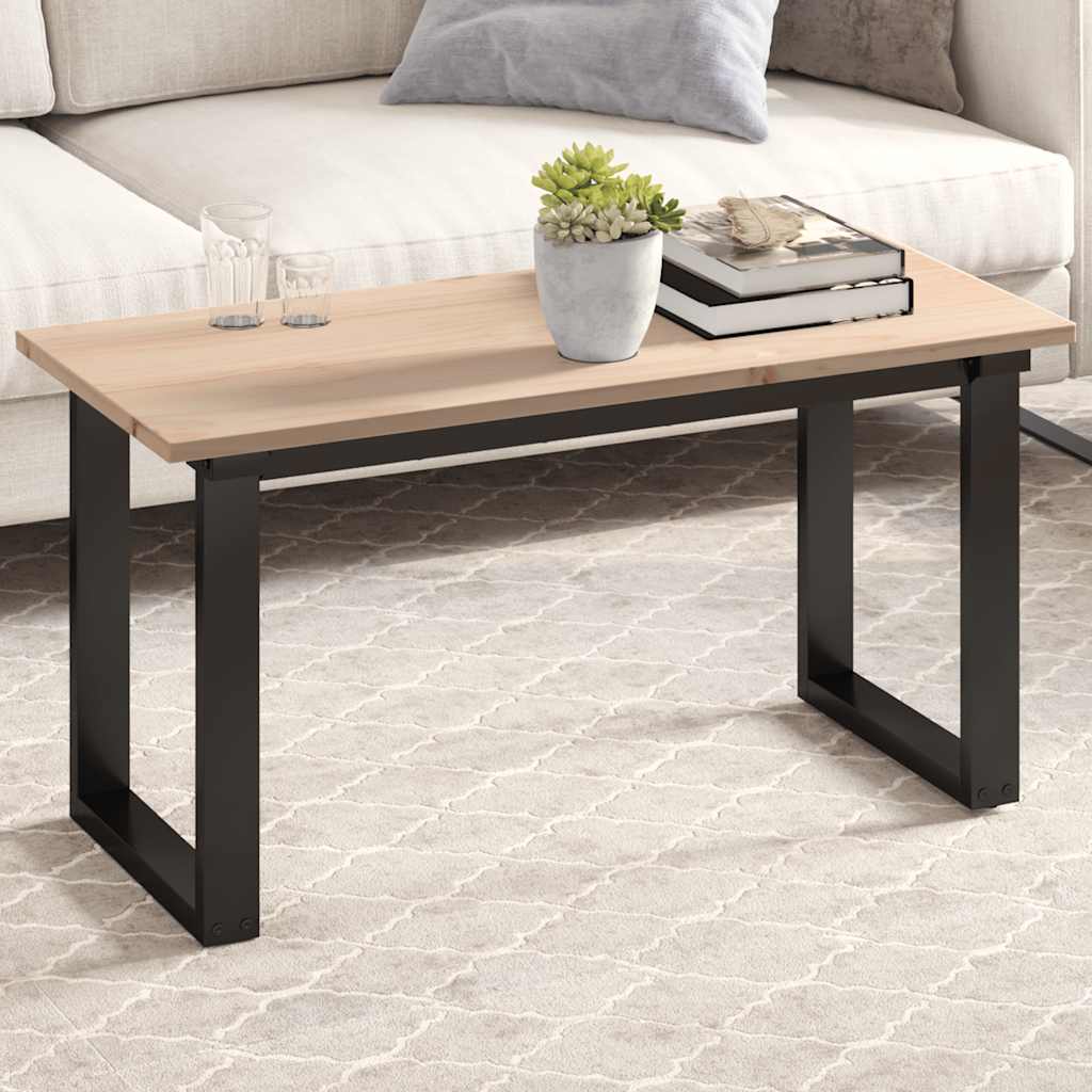 Tampo de mesa retangular 90x40x1,7 cm pinho maciço