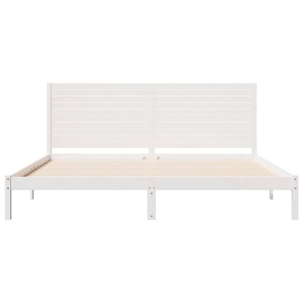 Cama extra longa sem colchão 200x220 cm madeira maciça