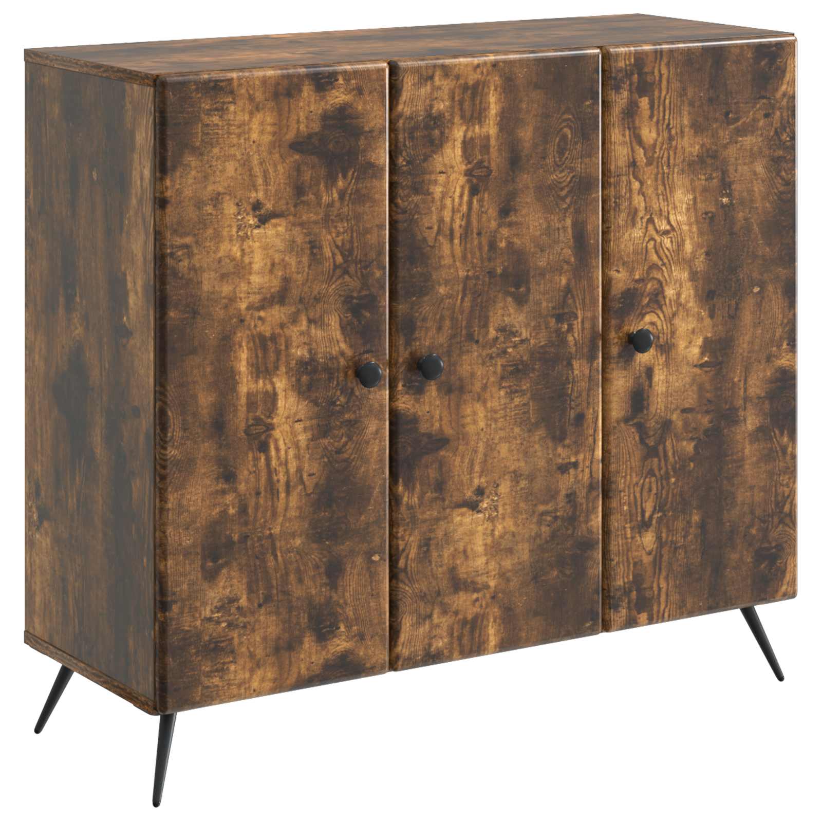 Buffet carvalho fumado 89 x 34,5 x 80 cm derivados de madeira