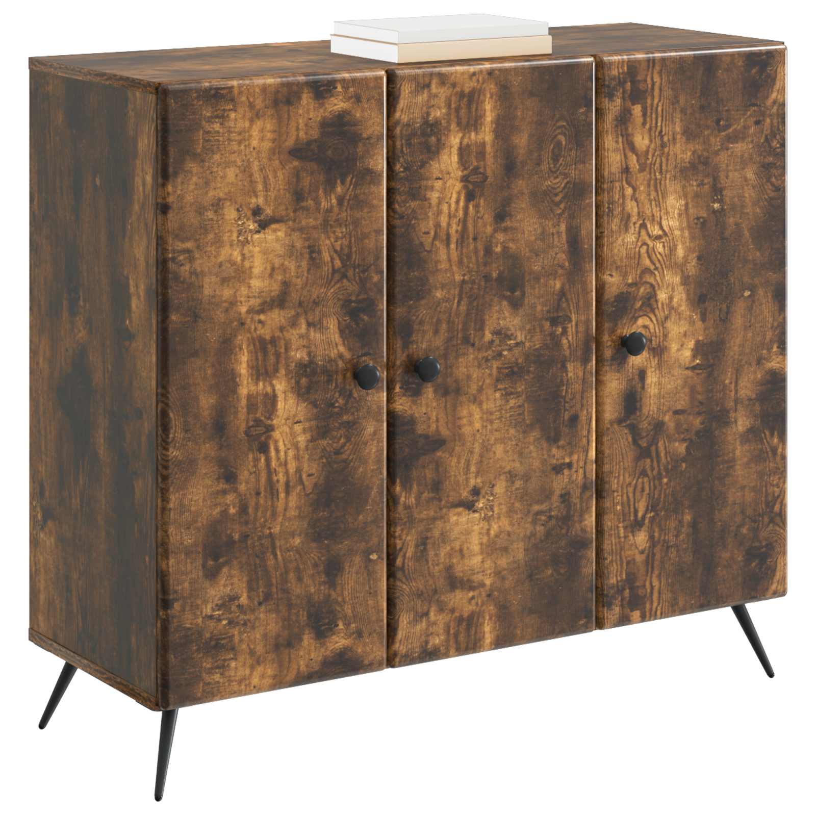 Buffet carvalho fumado 89 x 34,5 x 80 cm derivados de madeira