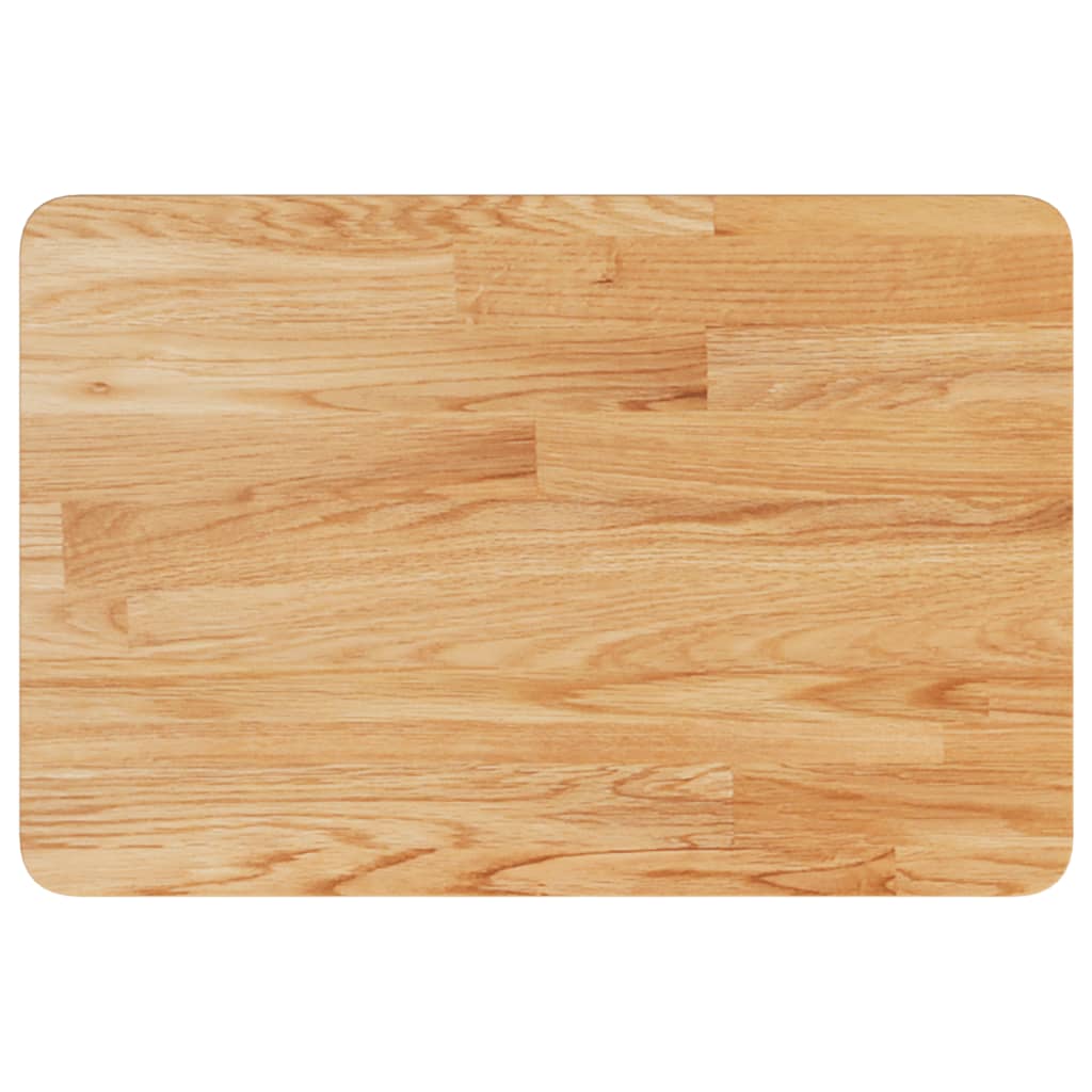 Bancada p/ wc 60x40x2,5 cm madeira tratada castanho-claro